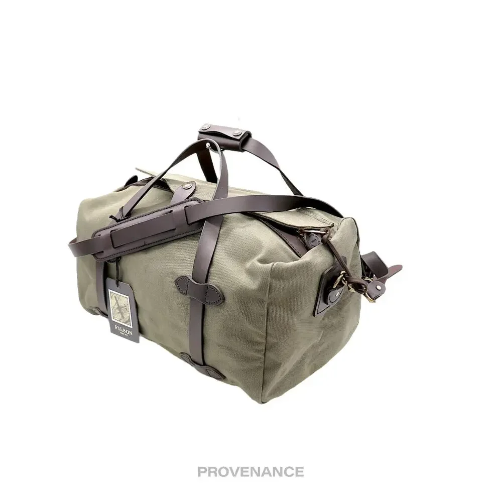 ๐ด BNWT Filson Rugged Twill Small Weekend Duffel Bag - Otter - Picture 3 of 13